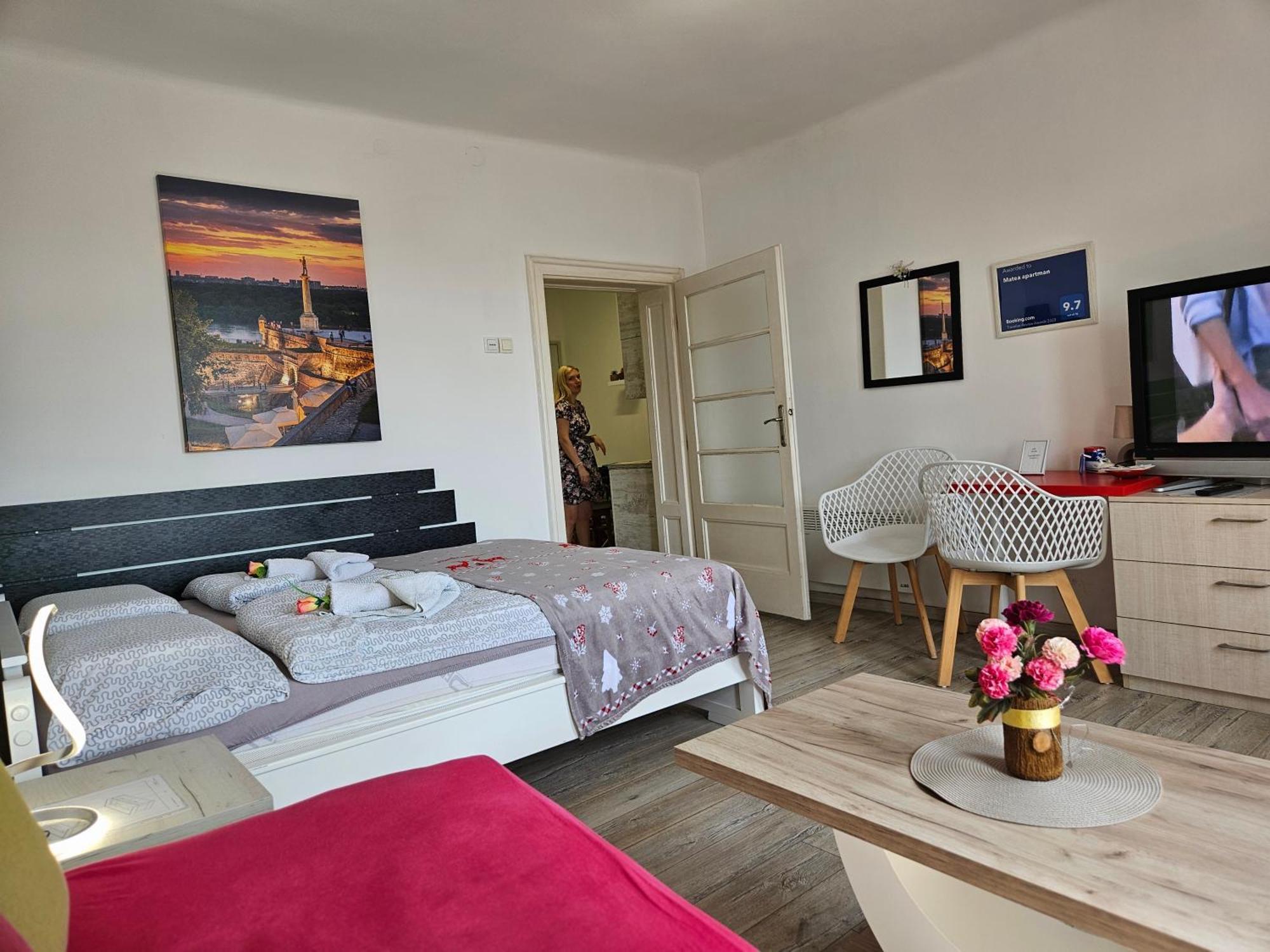 Matea Apartman Belgrado Exterior foto